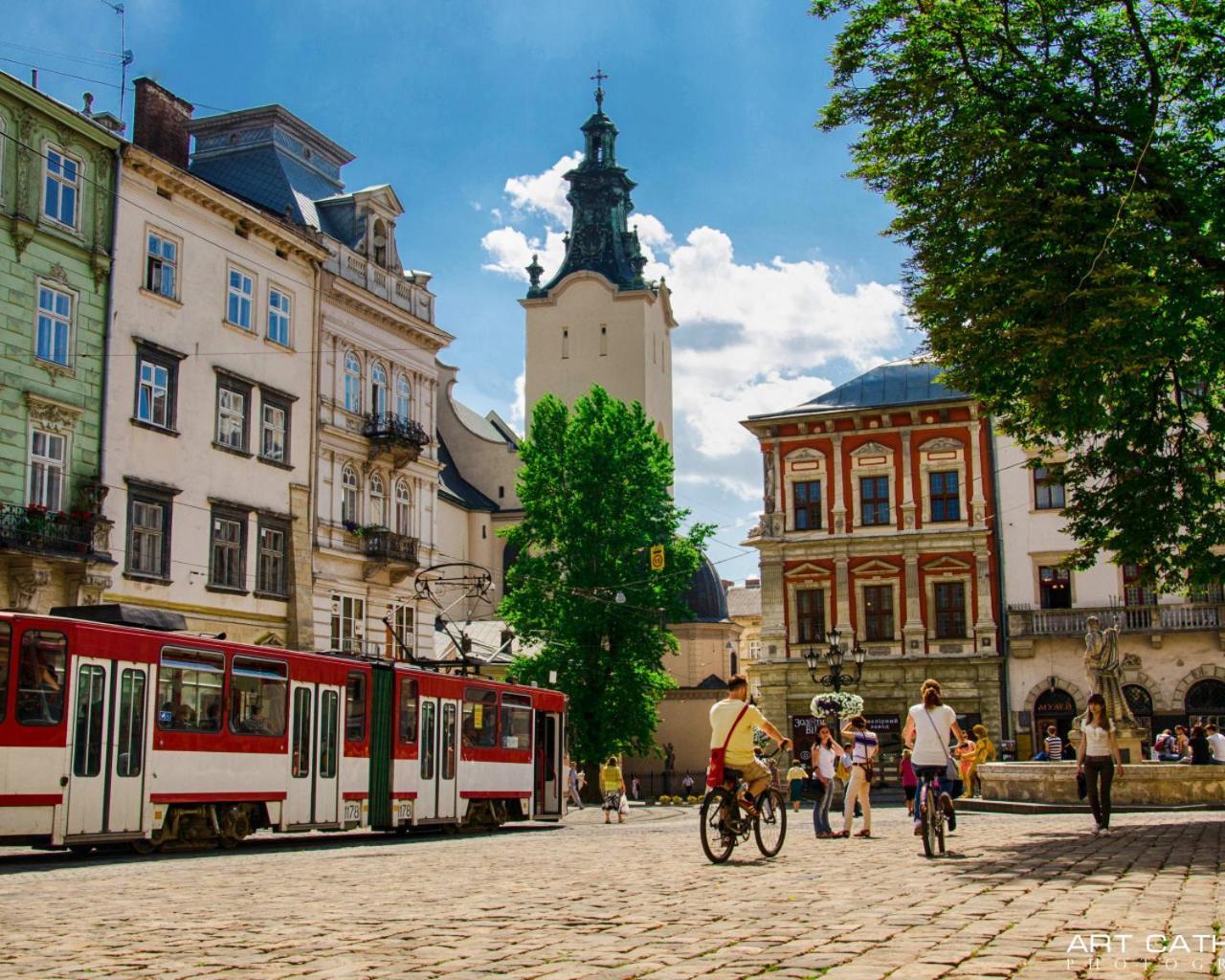 Люкс Апартаменти На Площі Ринок Lviv Eksteriør billede